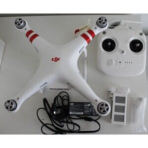 DJI Phantom 3 Standard Camera Drone W321 w Foam Travel Case